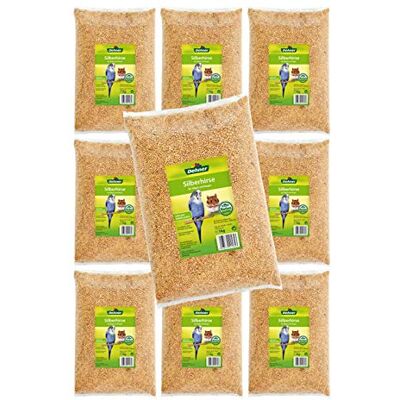 Dehner Fågel- och gnagarmatsnacke, högkvalitativ silverhirs, tolererbar, för alla gnagare och fågelarter, 10 x 1 kg (10 kg) Dehner Fågel- och gnagarmatsnacke, högkvalitativ silverhirs, tolererbar, för alla gnagare och fågelarter, 10 x 1 kg (10 kg)