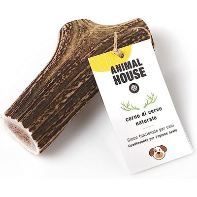 Animal House Deer Antlers 100% naturlig hund tugga leksak ben, val av storlek (FULL, XL) Animal House Deer Antlers 100% naturlig hund tugga leksak ben, val av storlek (FULL, XL)