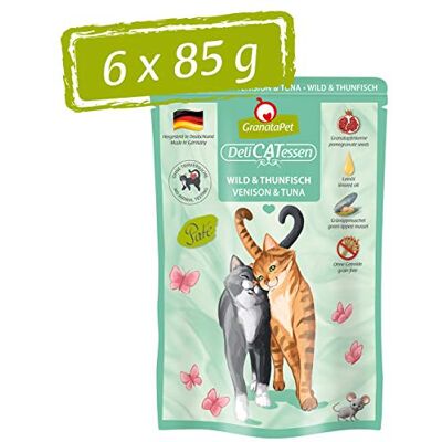 GranataPet Peura & Tonfisk - Glutenfri våtmat för katter GranataPet Peura & Tonfisk - Glutenfri våtmat för katter