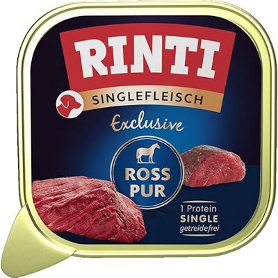 Rinti – Singelkött Exclusive våtfoder med 100% hästkött för känsliga och vuxna hundar. Helfoder i skålar utan spannmål och konstgjorda tillsatser 10 x 150 g Ross ren Rinti – Singelkött Exclusive våtfoder med 100% hästkött för känsliga och vuxna hundar. Helfoder i skålar utan spannmål och konstgjorda tillsatser 10 x 150 g Ross ren