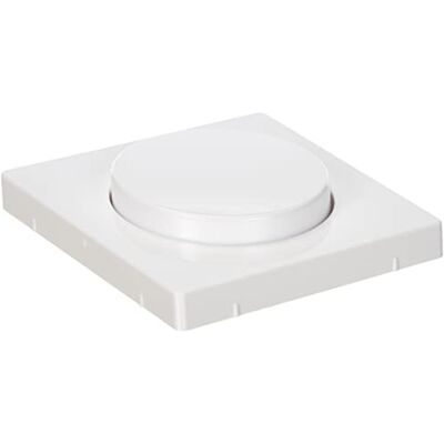 Schneider Electric Merten MEG5250-6035 centralplatta med vridknapp, roterande dimmer, roterande dimmer, systemdesign, lotusvit, tillverkad i Tyskland Schneider Electric Merten MEG5250-6035 centralplatta med vridknapp, roterande dimmer, roterande dimmer, systemdesign, lotusvit, tillverkad i Tyskland