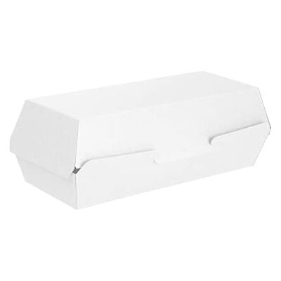 Garcia de Pou 50 st skal "Hot Dog" 'Thepack' 230 G/M2 23,2X9X6,3 Cm Vit Nano-Micro Vågig kartong Garcia de Pou 50 st skal "Hot Dog" 'Thepack' 230 G/M2 23,2X9X6,3 Cm Vit Nano-Micro Vågig kartong