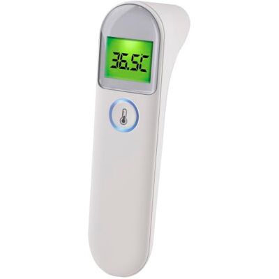Grundig infraröd termometer 3-i-1 – digital termometer för panna och öra – med 1 sekund mättid – LCD-display med 3 färgskärmar – minne för 20 mätningar Grundig infraröd termometer 3-i-1 – digital termometer för panna och öra – med 1 sekund mättid – LCD-display med 3 färgskärmar – minne för 20 mätningar