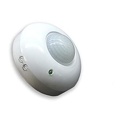 Glowster Rörelsedetektor för yta dimbar brytare infraröd rörelsedetektor 360° 6 meter Glowster Rörelsedetektor för yta dimbar brytare infraröd rörelsedetektor 360° 6 meter