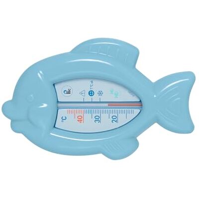 Plic Kvicksilverfri babybadtermometer flytande fiskform lättläst temperatur 35-38°C barnbadsäkerhet blå Plic Kvicksilverfri babybadtermometer flytande fiskform lättläst temperatur 35-38°C barnbadsäkerhet blå