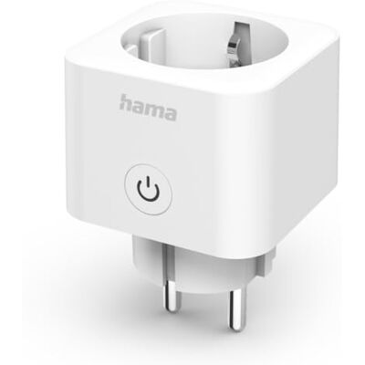 Hama Wifi Matter smart plugg (mäter elektrisk förbrukning, Alexa/Google Wifi-kontakt, appkontroll, 16 A 3680 W, ingen nav krävs, programmera och styra dina enheter på distans) Vit Hama Wifi Matter smart plugg (mäter elektrisk förbrukning, Alexa/Google Wifi-kontakt, appkontroll, 16 A 3680 W, ingen nav krävs, programmera och styra dina enheter på distans) Vit