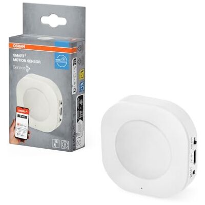 OSRAM SMART+ sensor för rörelsedetektering med WiFi-teknik, icke-dimbar SMART+ WIFI rörelsesensor, rörelsedetektor, vit, 1-pack OSRAM SMART+ sensor för rörelsedetektering med WiFi-teknik, icke-dimbar SMART+ WIFI rörelsesensor, rörelsedetektor, vit, 1-pack