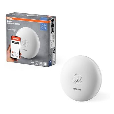 OSRAM Smart+ WiFi vattendetektor, IP20, plast, 69 mm, vit OSRAM Smart+ WiFi vattendetektor, IP20, plast, 69 mm, vit