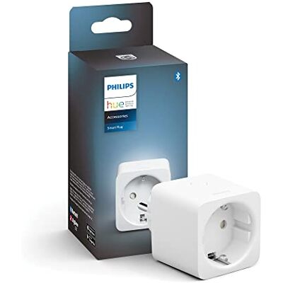 Philips Smart Plug: Zigbee och Bluetooth strömadapter, kontrollera din belysning som inte är smart, installationsfri, smart home, fungerar endast med -appen Philips Smart Plug: Zigbee och Bluetooth strömadapter, kontrollera din belysning som inte är smart, installationsfri, smart home, fungerar endast med -appen