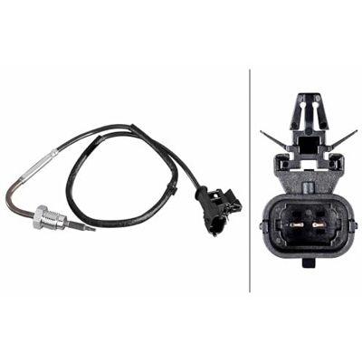 HELLA 6PT 010 376-731 Sensor, avgastemperatur 2-polig skruvad Kabellängd: 480mm HELLA 6PT 010 376-731 Sensor, avgastemperatur 2-polig skruvad Kabellängd: 480mm