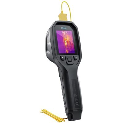 FLIR TG268 värmekamera med spot IR superupplösning 320x240 (160x120 native IR) och Bullseye-laser: Infraröd kamera av kommersiell kvalitet för byggnadsinspektion, VVS och el FLIR TG268 värmekamera med spot IR superupplösning 320x240 (160x120 native IR) och Bullseye-laser: Infraröd kamera av kommersiell kvalitet för byggnadsinspektion, VVS och el
