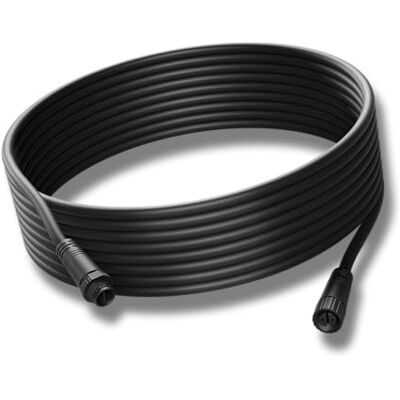 Steinel förlängningskabel 5 m för 24 V trädgårdsbelysningssystem, lågspänningskabel, väderbeständig IP67, Plug & Play, 24 V trädgårdstillbehör Steinel förlängningskabel 5 m för 24 V trädgårdsbelysningssystem, lågspänningskabel, väderbeständig IP67, Plug & Play, 24 V trädgårdstillbehör