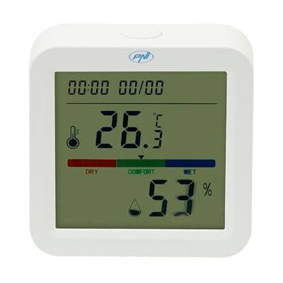 PNI Intelligent temperatur- och luftfuktighetssensor SafeHome PT252 WiFi Tuya Smart mobilapplikation PNI Intelligent temperatur- och luftfuktighetssensor SafeHome PT252 WiFi Tuya Smart mobilapplikation