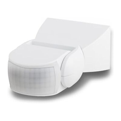 Zarivy Infraröd rörelsedetektor, vägginstallation, IP65-klassificering, för säkerhet och belysningsautomation. Zarivy Infraröd rörelsedetektor, vägginstallation, IP65-klassificering, för säkerhet och belysningsautomation.