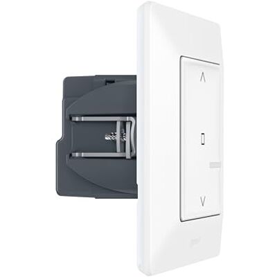 Legrand , Valena Life med Netatmo trådlös rullgardinsswitch, 230 V jalusier, elektroniska eller mekaniska slutströmbrytare, styrning via smartphone eller röstassistenter, inklusive täckram, 752190A Legrand , Valena Life med Netatmo trådlös rullgardinsswitch, 230 V jalusier, elektroniska eller mekaniska slutströmbrytare, styrning via smartphone eller röstassistenter, inklusive täckram, 752190A
