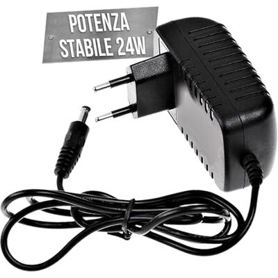 tempo di saldi 2 ampere 12 volt transformator för kamera och ledremsa 2,1/5,5 mm CCTV tempo di saldi 2 ampere 12 volt transformator för kamera och ledremsa 2,1/5,5 mm CCTV