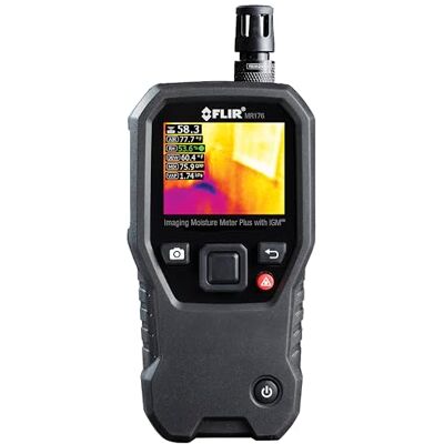 FLIR MR176 Värmebildande fuktmätare med IGM (infraröd guidad mätning), utbytbar hygrometer, stift och stiftlös, endast mätare FLIR MR176 Värmebildande fuktmätare med IGM (infraröd guidad mätning), utbytbar hygrometer, stift och stiftlös, endast mätare