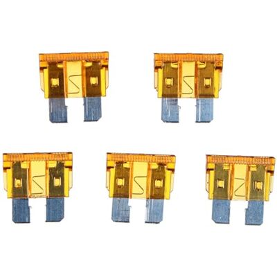 SIXTOL MECHANIC FUSE SET 5A Uppsättning bilsäkringar, 5A 100 x standardsäkringar för personbil/husbil/motorcykel SIXTOL MECHANIC FUSE SET 5A Uppsättning bilsäkringar, 5A 100 x standardsäkringar för personbil/husbil/motorcykel