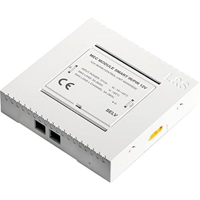 L&S Meccano 1-kanals Wired modul för IR-sensor och rörelsedetektor för LED-lampor 12 V, plast ljusgrå L&S Meccano 1-kanals Wired modul för IR-sensor och rörelsedetektor för LED-lampor 12 V, plast ljusgrå