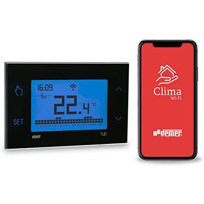 VEMER Vemer WiFi Väggtermostat - Vägg WiFi Termostat VEMER Vemer WiFi Väggtermostat - Vägg WiFi Termostat