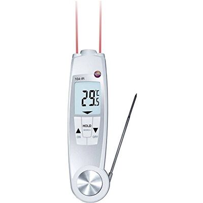 Testo 0560 1040, Matsäkerhet Termometer, Vit, En Storlek Testo 0560 1040, Matsäkerhet Termometer, Vit, En Storlek
