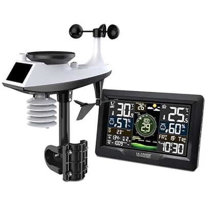 La Crosse Technology Väderstation Pro med 5-i-1-sensor och wifi-anslutning La Crosse Technology Väderstation Pro med 5-i-1-sensor och wifi-anslutning