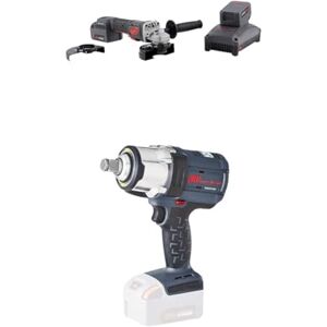 Ingersoll Rand Ingersoll-Rand Sladdlös Vinkelslip G5351M-K22-EU, Batteridriven Vinkelslip, 20V, 8 000 rpm, 1 hk, 4,5" Hjul, 2 Batterier