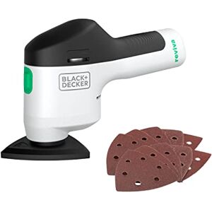 Black & Decker Reviva sladdlös 12V slipmaskin med 10 slipark REVDS12A10-GB Black & Decker Reviva sladdlös 12V slipmaskin med 10 slipark REVDS12A10-GB