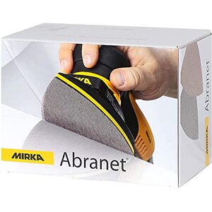 Mirka Abranet slipremsor med nät för hörnslipmaskiner 100x152x152 mm kardborreband/korn P120 / 50 st/för slipning av trä, spackel, lack, plast / 5421905012 Mirka Abranet slipremsor med nät för hörnslipmaskiner 100x152x152 mm kardborreband/korn P120 / 50 st/för slipning av trä, spackel, lack, plast / 5421905012
