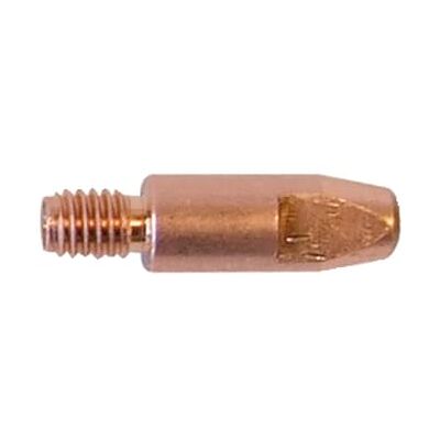 GYS 041066 kontaktrör Ø 1,0 mm – M6-för MIG-brännare 150/250 A/300 A (vattenkyld) -Alu-10 stycken GYS 041066 kontaktrör Ø 1,0 mm – M6-för MIG-brännare 150/250 A/300 A (vattenkyld) -Alu-10 stycken