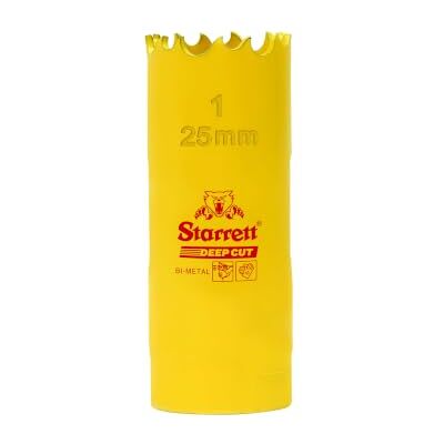 Starrett DCH0100 25 mm BI METALL DEEPCUT hålsågar Starrett DCH0100 25 mm BI METALL DEEPCUT hålsågar
