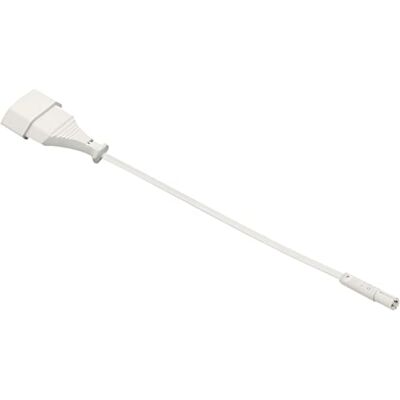 Metabo Elektrisk adapterkabel för mini-plug-in system med euro-platt koppling 230 V, 200 mm plast vit Metabo Elektrisk adapterkabel för mini-plug-in system med euro-platt koppling 230 V, 200 mm plast vit