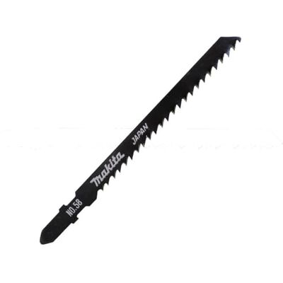 Makita 792429-1 Jiggsåg blad, T Shank, HCS, 4-1/8-tum av 8TPI, 5-pack Makita 792429-1 Jiggsåg blad, T Shank, HCS, 4-1/8-tum av 8TPI, 5-pack