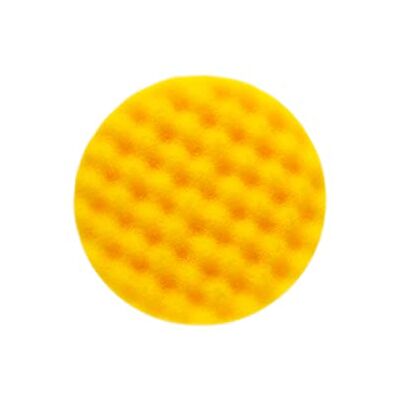 Mirka polersvamp Ø180mm x 25mm / gul våfflad/för efterbehandling och polering/för Polarshine-poleringsmedel / 1-pack Mirka polersvamp Ø180mm x 25mm / gul våfflad/för efterbehandling och polering/för Polarshine-poleringsmedel / 1-pack