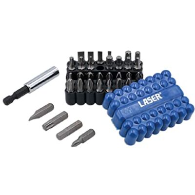 Laser 8316 Power Bits Set, Inkluderar JIS 33 st, 1/4 tum Laser 8316 Power Bits Set, Inkluderar JIS 33 st, 1/4 tum