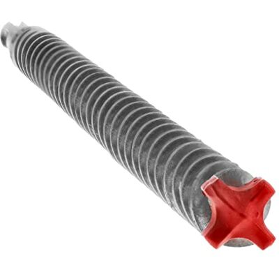 Diablo Rebar Demon SDS-Plus 4-Cutter Full Carbide Head Hammer Drill Bit for Concrete and Reinforced Materials 5/8" Diameter, 8" Length, 6" Working Length DMAPL4220 Diablo Rebar Demon SDS-Plus 4-Cutter Full Carbide Head Hammer Drill Bit for Concrete and Reinforced Materials 5/8" Diameter, 8" Length, 6" Working Length DMAPL4220