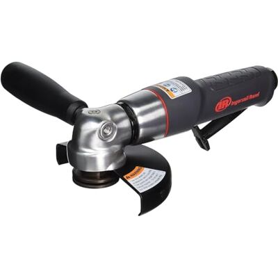Ingersoll Rand Tryckluftsdriven Vinkelslip 345MAX-M 5" Motståndskraftig med Motor 0,88 hk och 12000 v/min, 1,6 kg, Endast Verktyg Ingersoll Rand Tryckluftsdriven Vinkelslip 345MAX-M 5" Motståndskraftig med Motor 0,88 hk och 12000 v/min, 1,6 kg, Endast Verktyg