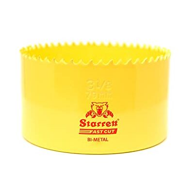 Starrett FCH0318 Bi metall snabbklippt hålsåg, 79 mm Starrett FCH0318 Bi metall snabbklippt hålsåg, 79 mm