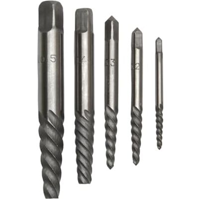 Drill America DEWEZ serie sopa extraktorsats, härdat kolstål, #1-5, 1 Drill America DEWEZ serie sopa extraktorsats, härdat kolstål, #1-5, 1