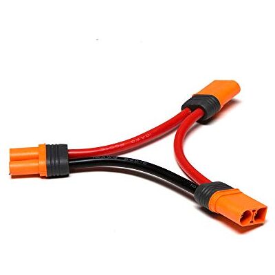 Spektrum Serie kabeltråd: IC5-batteri med 4 tums trådar, 10 AWG Spektrum Serie kabeltråd: IC5-batteri med 4 tums trådar, 10 AWG