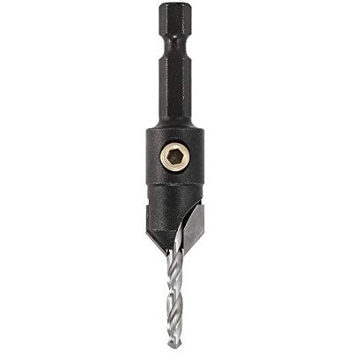 TREND Snappy Tungsten Carbide Tipped 12.7mm (1/2") diameter Countersink med justerbar 3.5mm Pilot Drill, SNAP/CS/12TC TREND Snappy Tungsten Carbide Tipped 12.7mm (1/2") diameter Countersink med justerbar 3.5mm Pilot Drill, SNAP/CS/12TC
