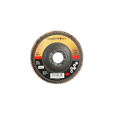 3M Cubitron II klaffskiva 967A 40+ korn keramisk precisionsformad korn typ 27 vinkelslip skiva gigantisk metallslipning 11,5 cm x 7/8 tum bersåhål 3M Cubitron II klaffskiva 967A 40+ korn keramisk precisionsformad korn typ 27 vinkelslip skiva gigantisk metallslipning 11,5 cm x 7/8 tum bersåhål