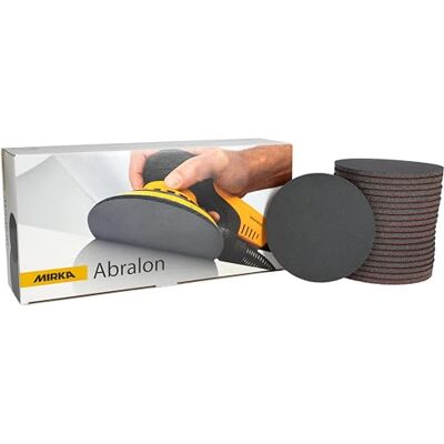 Mirka Abralon sliprondell 125mm korn 600 med kardborre 20 st Mirka Abralon sliprondell 125mm korn 600 med kardborre 20 st