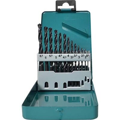 Makita D-54075 HSS-R borr metall set 13 delar, DIN 338 118 graders borr, flerfärgad Makita D-54075 HSS-R borr metall set 13 delar, DIN 338 118 graders borr, flerfärgad