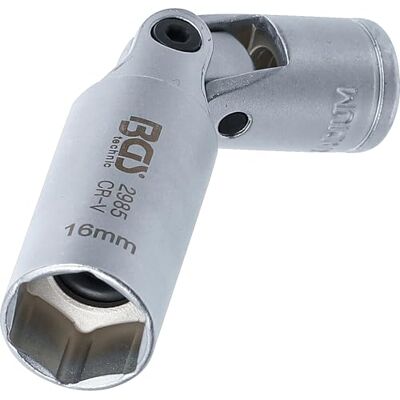 BGS 2985 Glödstiftsfoginsats sexkant 10 mm (3/8 tum) SW 16 mm BGS 2985 Glödstiftsfoginsats sexkant 10 mm (3/8 tum) SW 16 mm