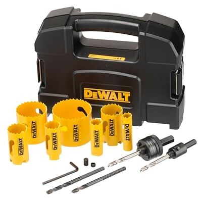 DeWalt Juego de 11 piezas de coronas bi-metal EXTREME., verktyg för verkstad och byggprojekt DeWalt Juego de 11 piezas de coronas bi-metal EXTREME., verktyg för verkstad och byggprojekt