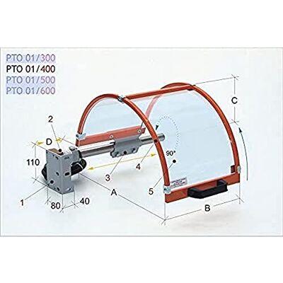 Optimum 3401400 Optimal modell PTO 01/400 säkerhetsskydd för platta horisontell svarv Optimum 3401400 Optimal modell PTO 01/400 säkerhetsskydd för platta horisontell svarv