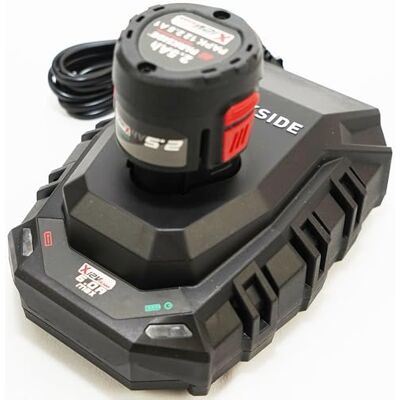Parkside ® PAPK-batteri 12 C1 12 V 2,5 Ah + laddare PLGK 12 A2 i kit Parkside ® PAPK-batteri 12 C1 12 V 2,5 Ah + laddare PLGK 12 A2 i kit