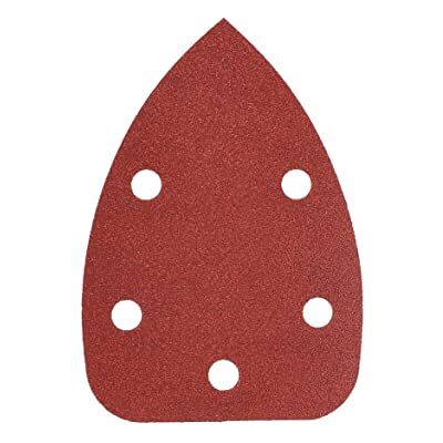 Mirka Red Delta slippapper 100x140 mm 5-hål P180 5-pack kardborre Mirka Red Delta slippapper 100x140 mm 5-hål P180 5-pack kardborre