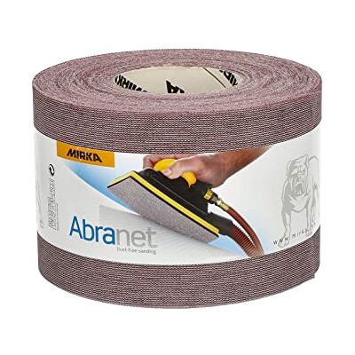MIRKA Abranet sliprulle - Dammlös slipning för trä, färg, plast MIRKA Abranet sliprulle - Dammlös slipning för trä, färg, plast